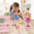 AS - Magnet Box Fantasy Dreams Dress-Up , 46 Εκπαιδευτικοί Ξύλινοι Μαγνήτες 1029-64059
