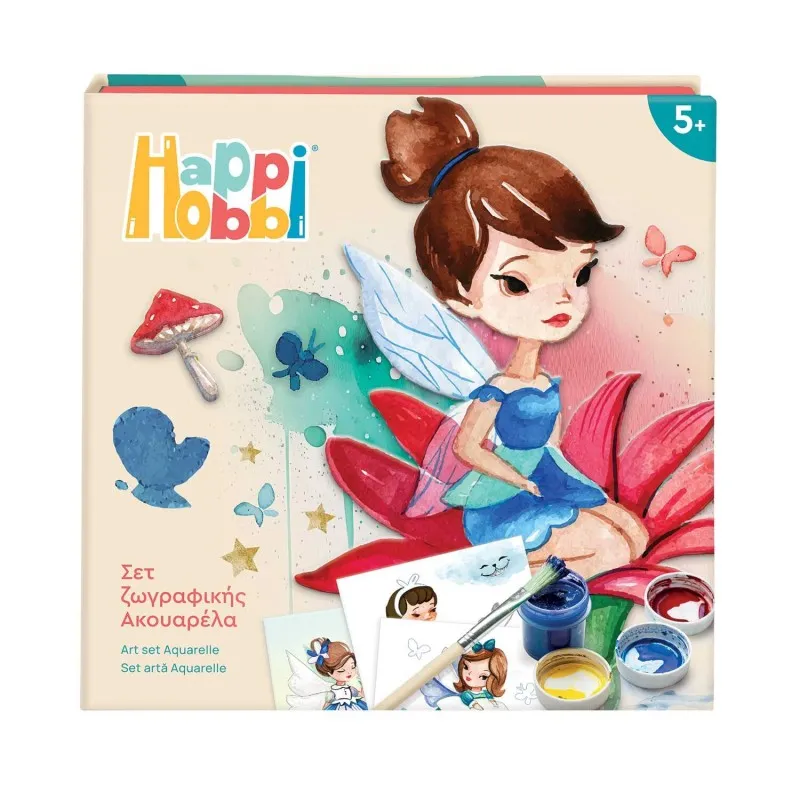 HappiHobbi - Art, Νερομπογιές Νεράιδες 1038-21045