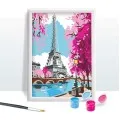 AS - HappiHobbi , Paint & Frame | Paint by Numbers - Spring Paris 1038-41022
