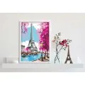 AS - HappiHobbi , Paint & Frame | Paint by Numbers - Spring Paris 1038-41022