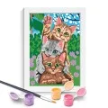 AS - HappiHobbi , Paint By Numbers Funny Kitties 1038-41026
