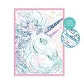 AS - HappiHobbi , Paint & Frame Paint by Numbers Fairytale Unicorn 1038-41042