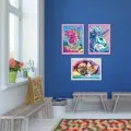 AS - HappiHobbi , Paint & Frame Paint by Numbers Mythical Mermaid 1038-41043
