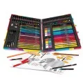 AS - HappiHobbi , Κασετίνα Ζωγραφικής Deluxe Rainbow Με 100 Αξεσουάρ 1038-82057
