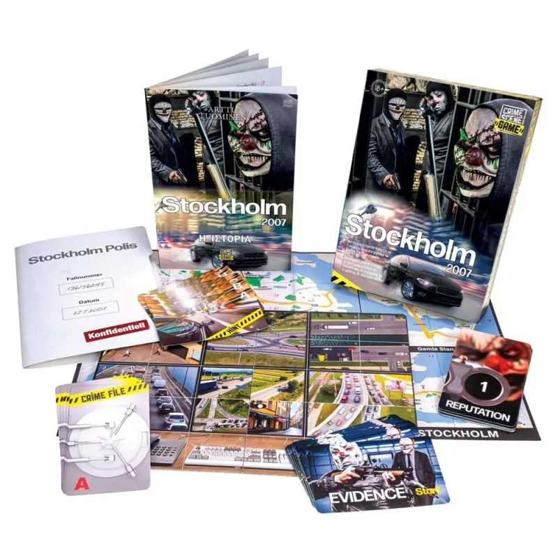 AS - Επιτραπέζιο, Crime Scene, Stockholm 2007 1040-21704