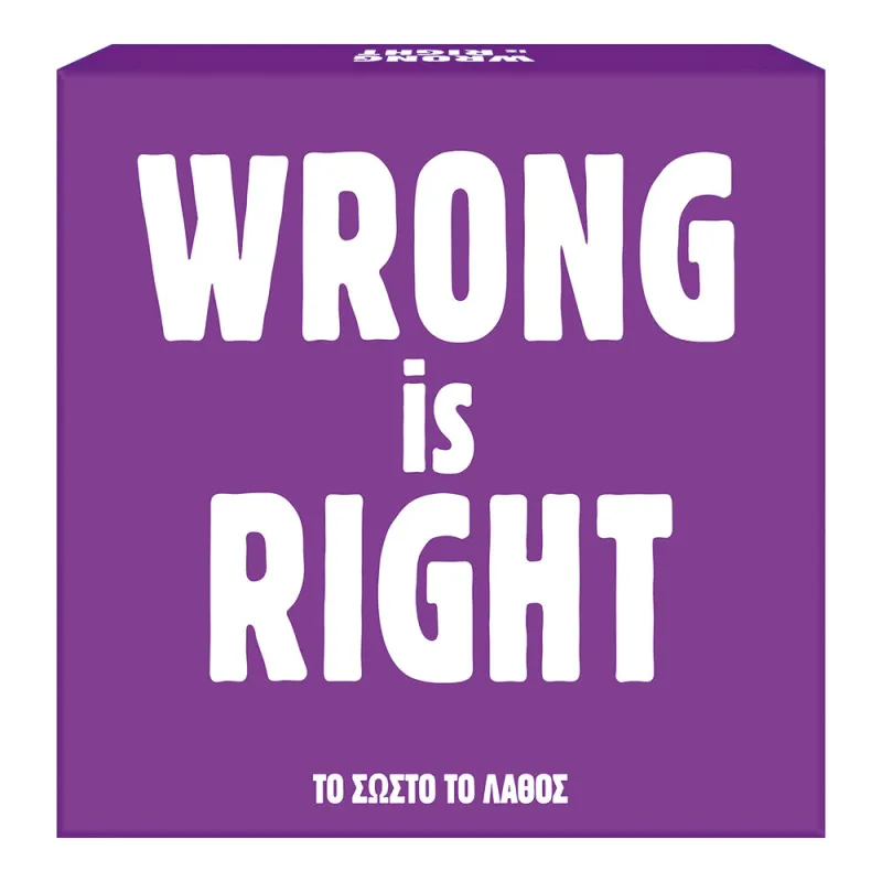 AS - Επιτραπέζιο, Wrong Is Right 1040-24801