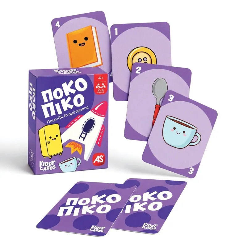AS - Επιτραπέζιο, Kiddy Cards, Πόκο Πίκο 1040-26101