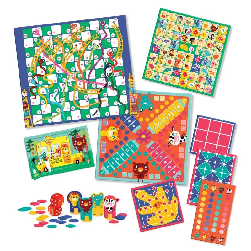 AS - Επιτραπέζιο, 10 Σε 1: Κλασικά Και Εκπαιδευτικά Παιχνίδια 1040-63631