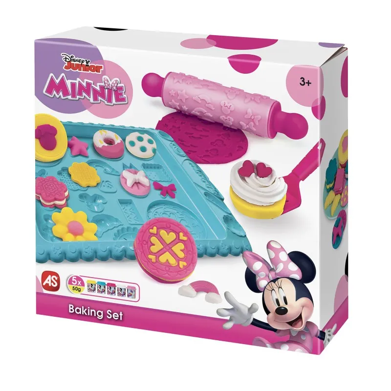 AS - HappiHobbi , Πλαστελίνη Φτιάχνω Μπισκότα Με Την Minnie 1045-03593