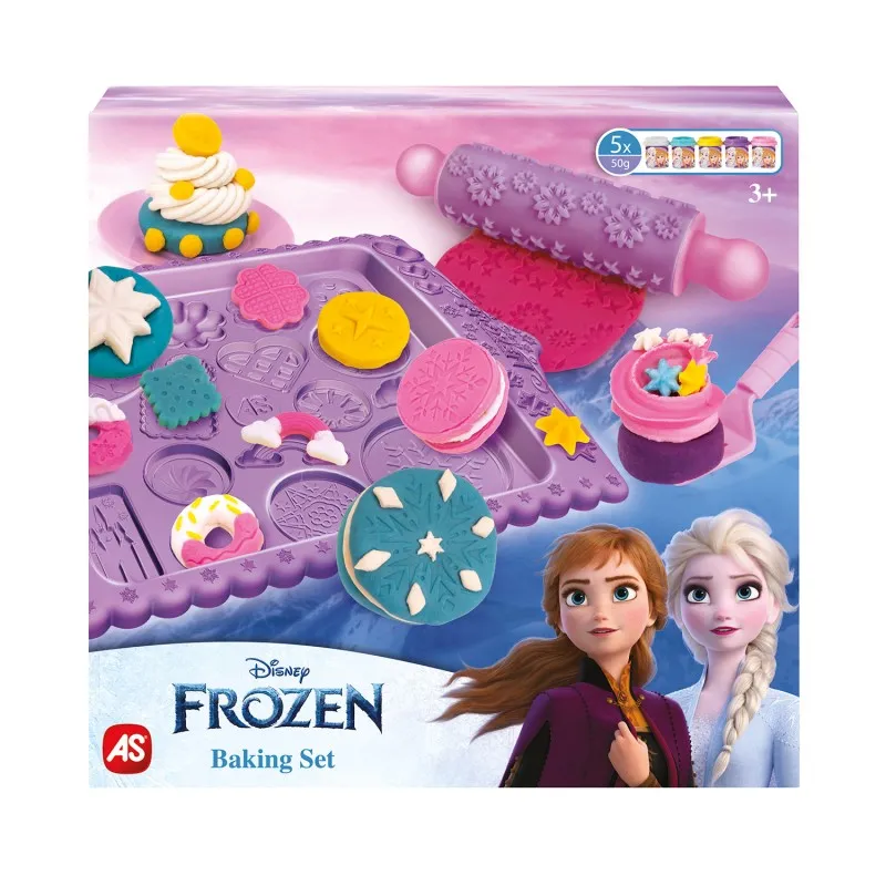 AS - Πλαστελίνη Baking Set , Disney Frozen Baking 1045-03618