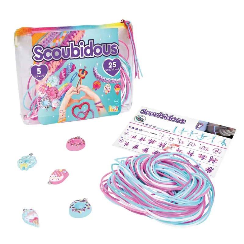 AS - HappiHobbi Scoubidous Τσαντάκι Με 25 Scoubidous 1080-25569