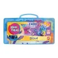 AS - Plexi Flexi Disney Stitch Θήκη Με 2400 Λαστιχάκια & 12 Αξεσουάρ 1080-25578