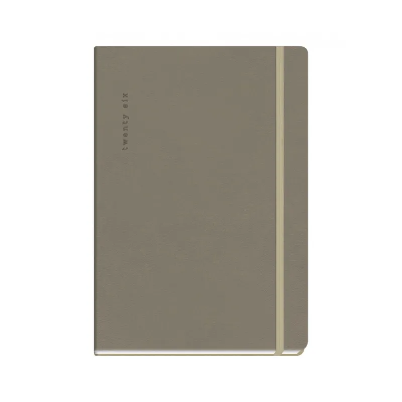 The Writing Fields - Ημερήσιο Ημερολόγιο Desires 2026, Brown Sugar 17x25 11.04402