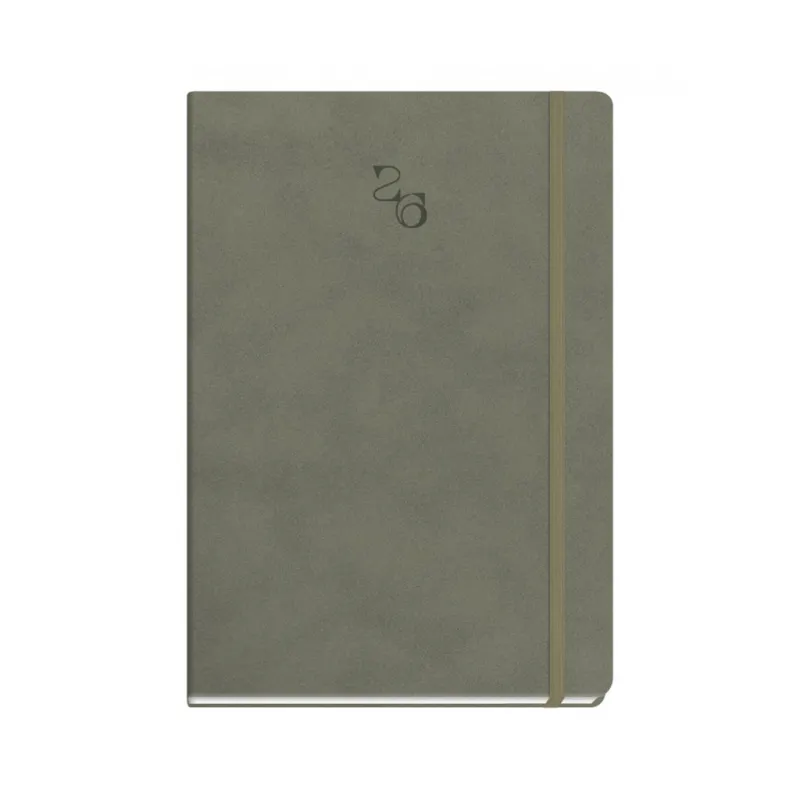 The Writing Fields - Ημερήσιο Ημερολόγιο Waves 2026, Beige 17x25 11.05102