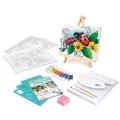 AS - HappiHobbi , Σετ Ζωγραφικής Με Ξύλινο Καβαλέτο Και Χρώματα Ακουαρέλας 1038-11042