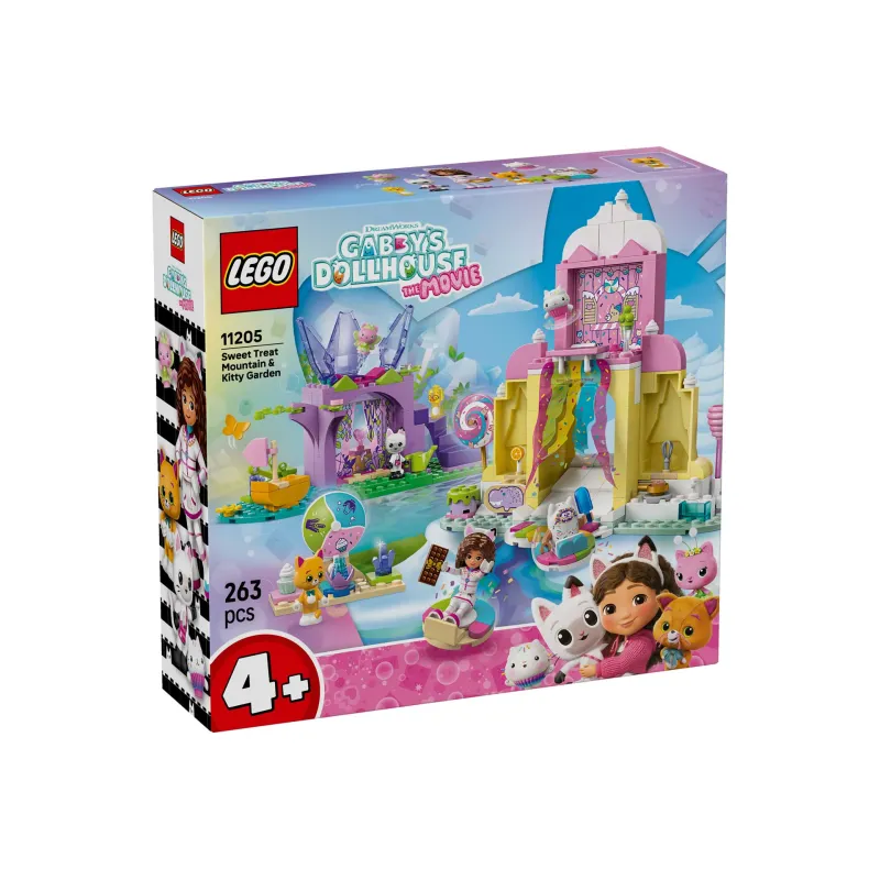 Lego Gabby΄s Dollhouse - Sweet Treat Mountain & Kitty Garden 11205