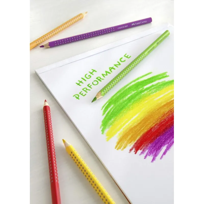 Faber Castell - Ξυλομπογιές Grip Σε Κασετίνα Μεταλλική 48 Τμχ 112448