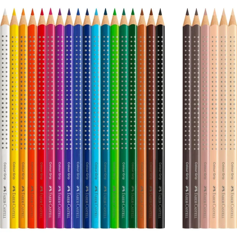 Faber Castell - Ξυλομπογιές Grip Σετ των 24 112819