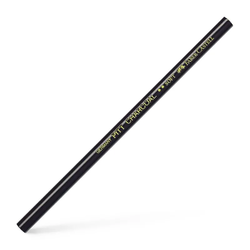 Faber Castell - Μολύβι Κάρβουνου Pitt Wax Free Charcoal Soft 117403