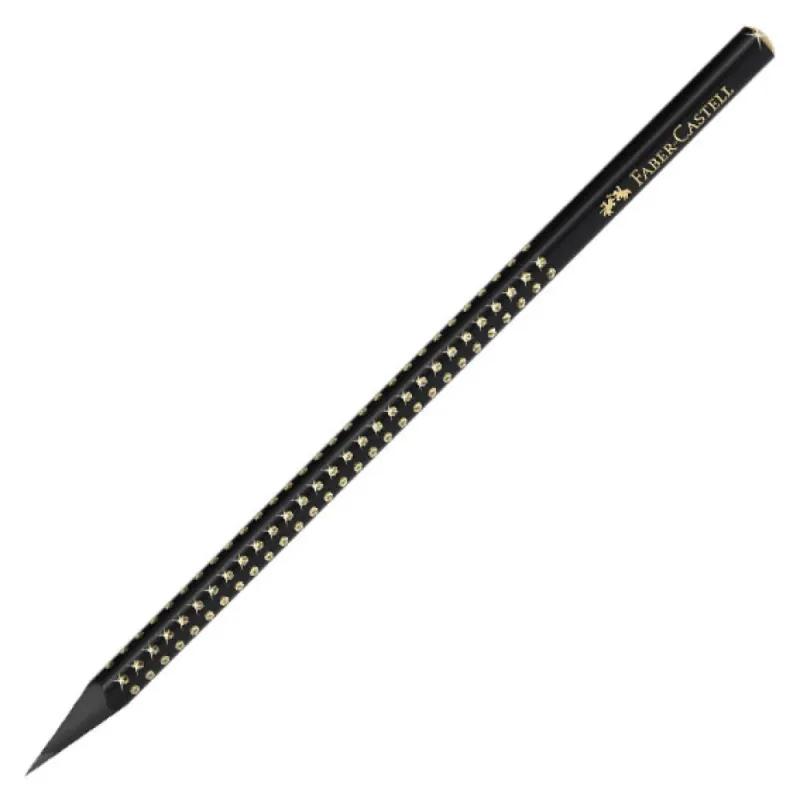 Faber Castell - Μολύβι Sparkle II Grip Midnight Χρυσό 118278
