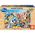 Educa - Puzzle Wooden, World Of Disney 100 Pcs 12002 Educa - Puzzle Wooden, World Of Disney 100 Pcs 12002