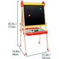 Top Bright - Deluxe Standing Art Easel 120387
