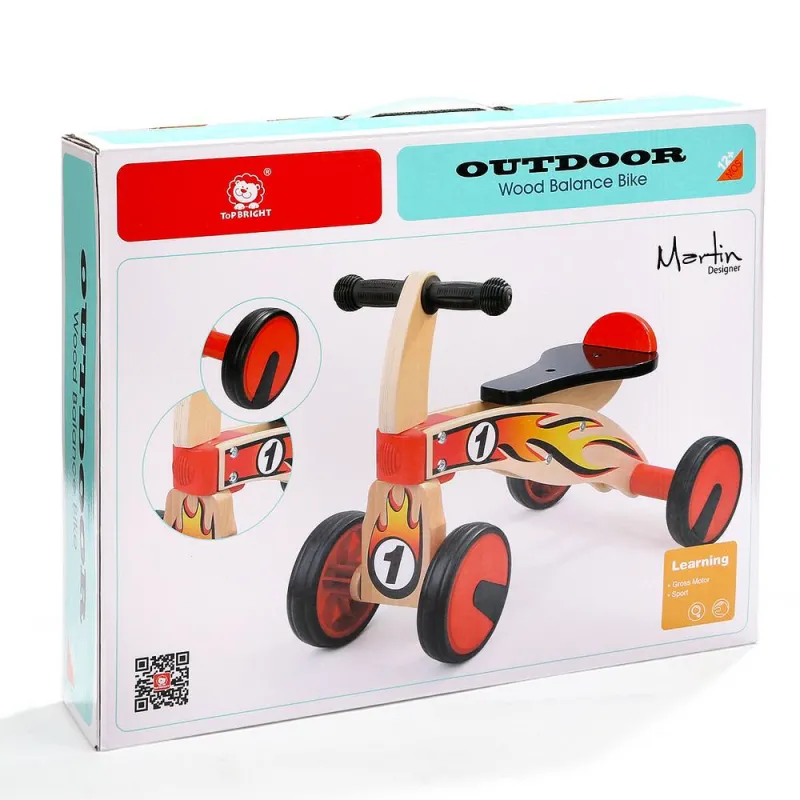 Top Bright - Wood Balance Bike 120406