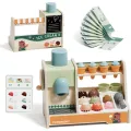 Top Bright - Montessori Ice Cream Boutique – Ξύλινο Σετ Παγωτατζίδικο 121203