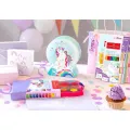 Faber Castell - Νερομπογιές Ακουαρέλας Connector Unicorn Edition 12 Χρώματα + Glitter 125002