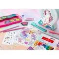 Faber Castell - Νερομπογιές Ακουαρέλας Connector Unicorn Edition 12 Χρώματα + Glitter 125002