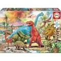 Educa - Puzzle, Dinosaurs 100 Pcs 13179