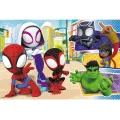 Trefl - Puzzle Maxi, Spidey & Amazing Friends 24 Pcs 14348 Trefl - Puzzle Maxi, Spidey & Amazing Friends 24 Pcs 14348