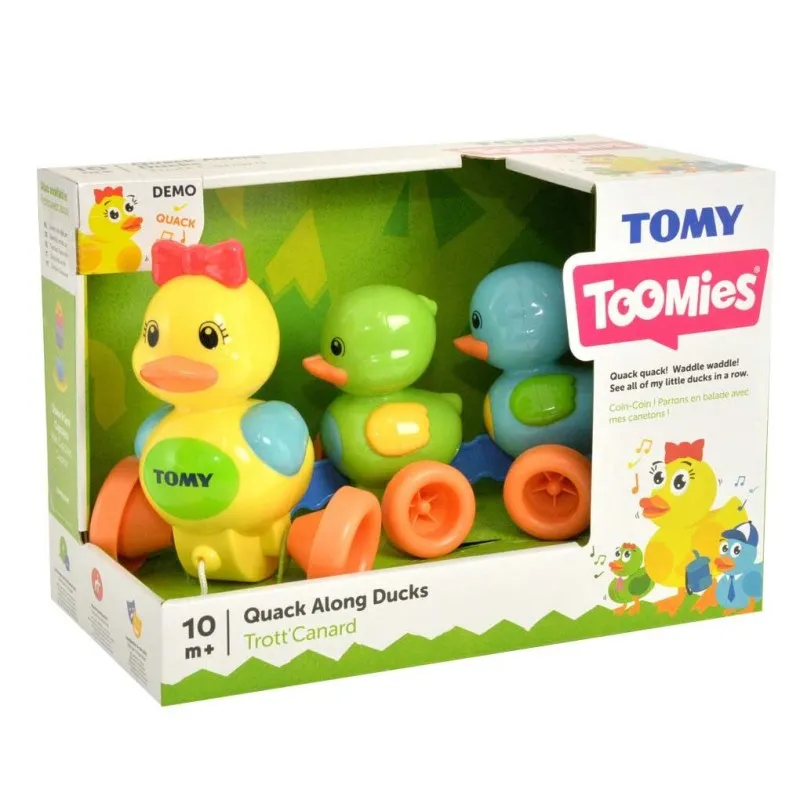 Tomy Toomies - Βρεφικό Παιχνίδι Παπάκια Στη Σειρά 14613