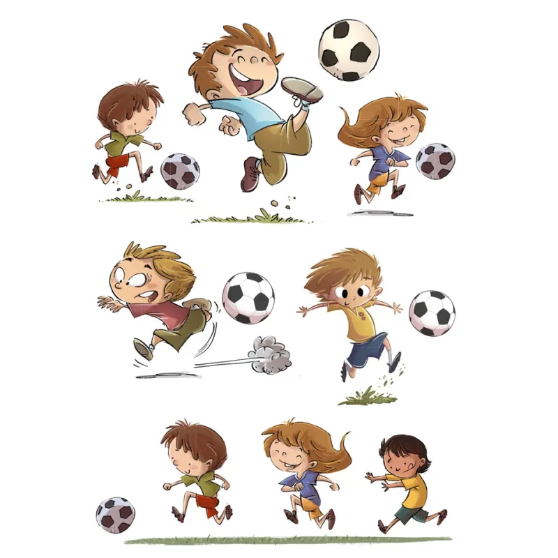 Herma - Αυτοκολλητάκια, Soccer Friends 15044