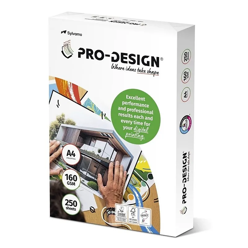 Sylvamo - Χαρτί Εκτύπωσης Pro Design, White A4 160gr 250 Φύλλα (1 Δεσμίδα) 15483