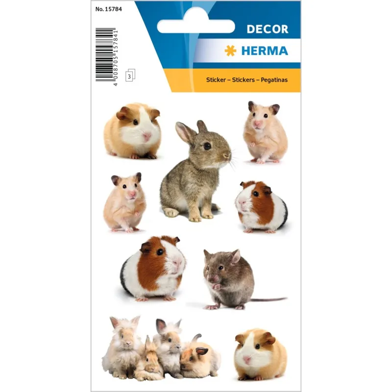 Herma - Αυτοκολλητάκια, Rodent Family 15784