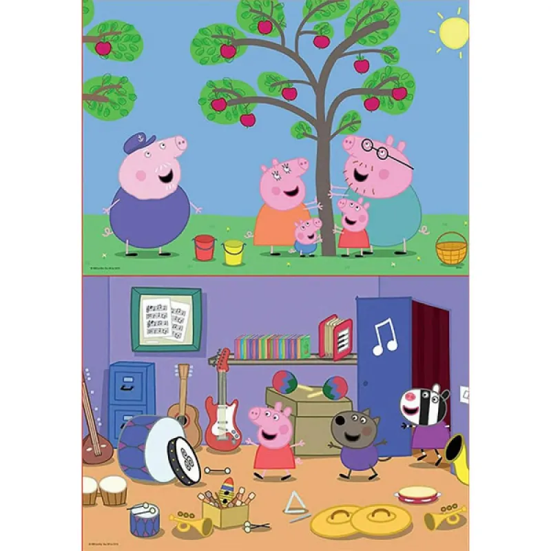 Educa - 2 In 1 Puzzle Peppa Pig 48/48 Pcs 15920