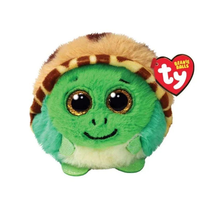 TY - Beanie Balls Cruiser, Χνουδωτή Χελώνα Πράσινη 1607-42549
