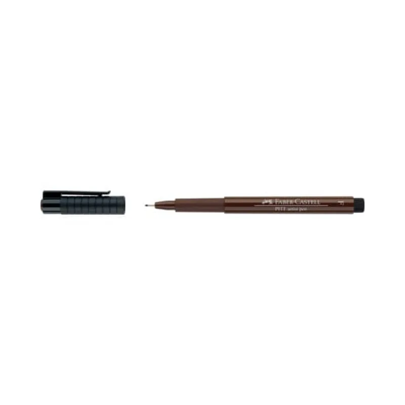 Faber Castell - Pitt Artist Pen Fineliner F, Dark Sepia (175) 167275