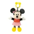 Clementoni - Βρεφικό Παιχνίδι Disney Baby Minnie Χνουδωτό-Κουδουνίστρα 17164