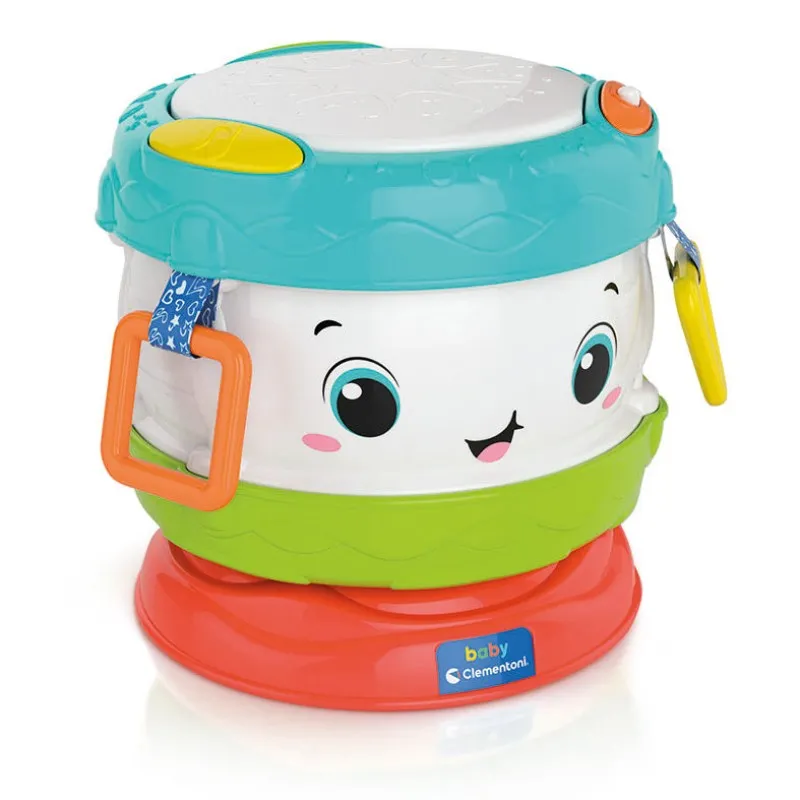 Clementoni - Βρεφικό Μουσικό Τύμπανο Με Δραστηριότητες 17409