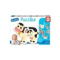 Educa - Baby Puzzle, Farm 2/2/3/3/4 Pcs 17574