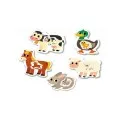 Educa - Baby Puzzle, Farm 2/2/3/3/4 Pcs 17574