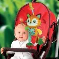 Baby Clementoni - Βρεφικό Λούτρινο Αλεπού Βόλτας με Κλιπ 17623