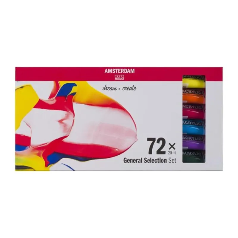Royal Talens - Amsterdam Σετ Ακρυλικά Talens Amsterdam, 72 Χρώματα 20ml 17820473