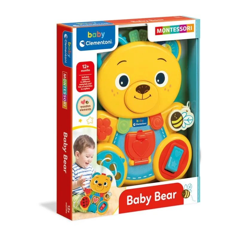 Baby Clementoni - Βρεφικό Παιχνίδι Baby Bear 17856