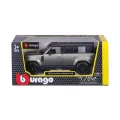 Bburago - 1/24 Land Rover Defender 2022 , Green Metallic 18-21101 Bburago - 1/24 Land Rover Defender 2022 , Green Metallic 18-21101