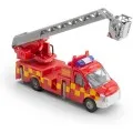 Bburago - Municipal Vehicle, Fire Truck With Ladder 18-32267