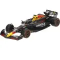 Bburago - 1:43 Formula 1, Race Oracle Red Bull Pit Pass, Max Verstappen 18-38453