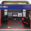 Bburago - 1:43 Formula 1, Race Oracle Red Bull Pit Pass, Max Verstappen 18-38453